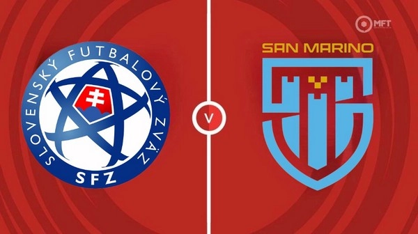 កំណត់អត្តសញ្ញាណ Slovakia vs San Marino 23:00 ថ្ងៃទី 5 ខែមិថុនា ការប្រកួតមិត្តភាព