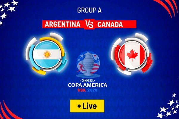 កំណត់អត្តសញ្ញាណ Argentina vs Canada 07:00 កក្កដា 10 Copa America 2024 – Semi-Final